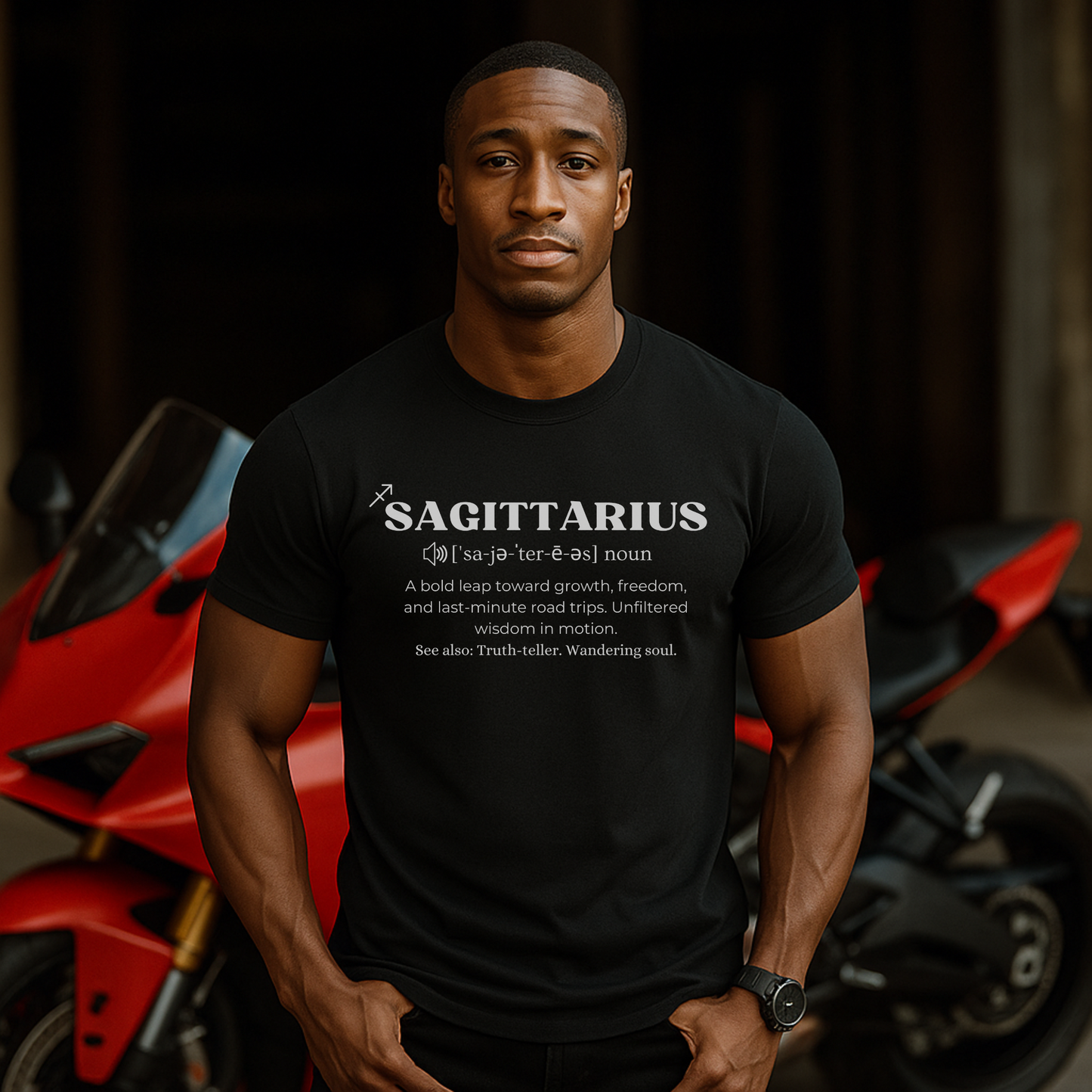 Sagittarius Definition Tee