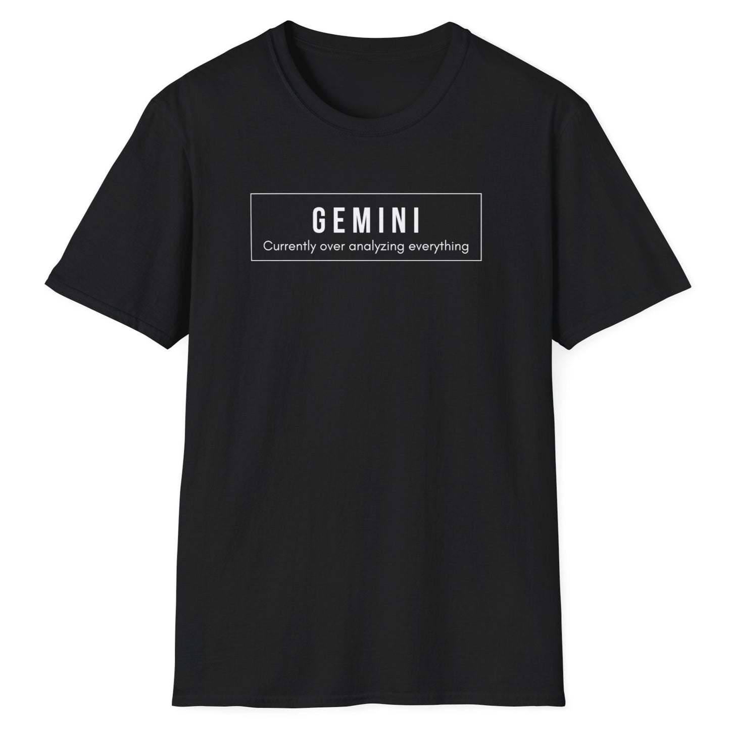 Gemini “Currently Overanalyzing Everything” T-Shirt