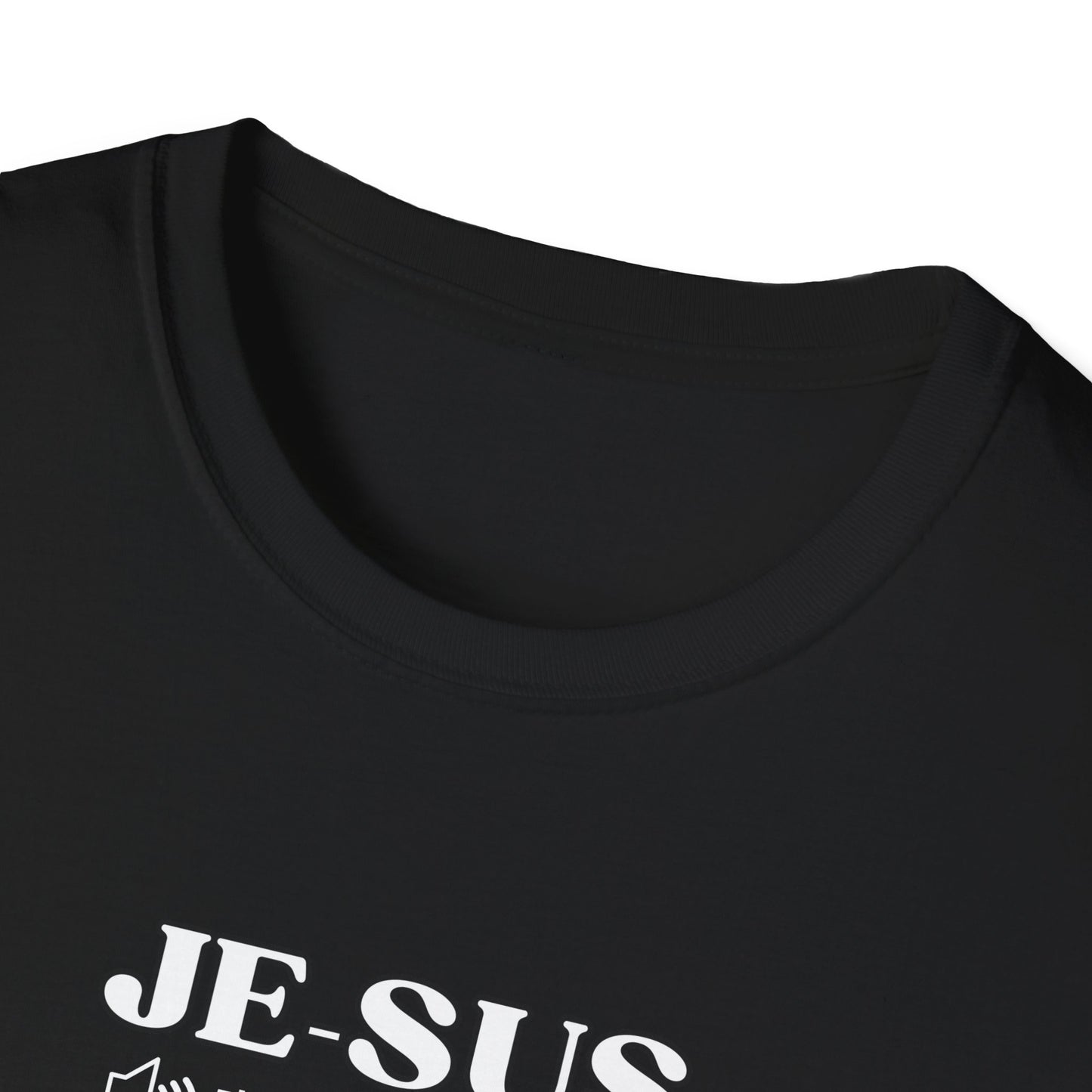 JESUS. T-Shirt | Christian Statement Shirt for Men & Women | Faith-Based Graphic Tee | Bold Spiritual Apparel | Jesus Name Shirt | Gift for Friends | Trendy Streetwear | Everyday Comfort