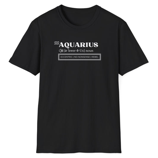 Aquarius Definition T-Shirt