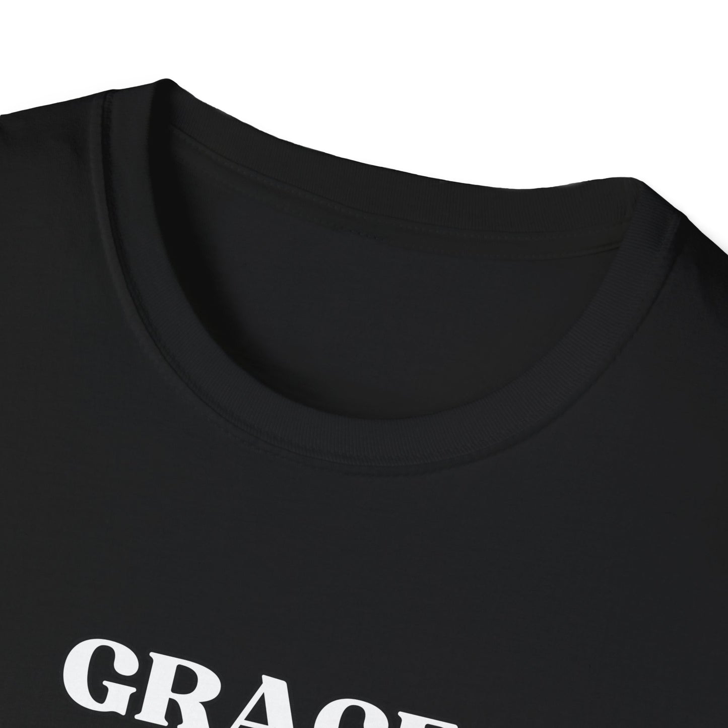 GRACE. T-Shirt | Christian Graphic Tee for Women & Men | Minimalist Faith Shirt | Spiritual Apparel | Unisex Jesus Shirt | Gift for Friends | Trendy Christian Streetwear | Everyday Comfort